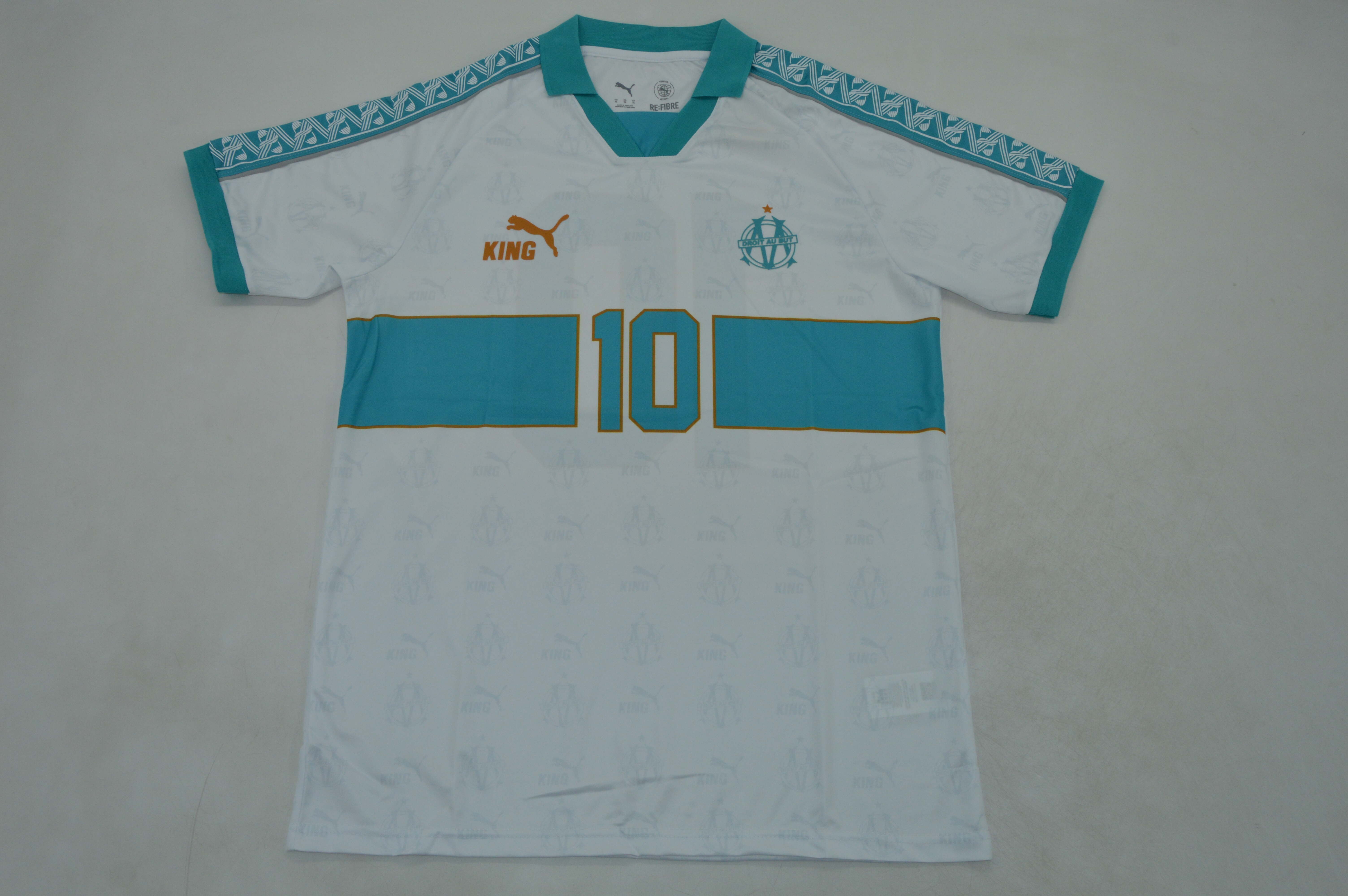 AAA Quality Marseilles 26/27 Special White Soccer Jersey